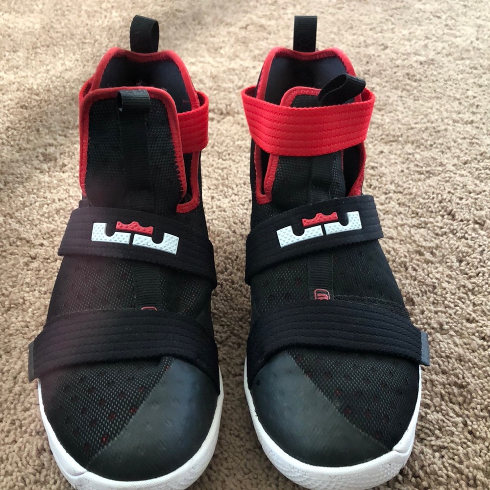 Nike youth basketball shoes.